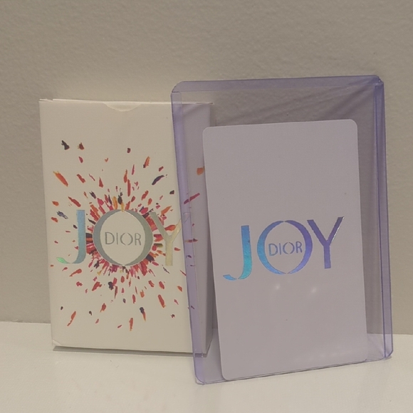 NEW Dior Joy 7 Of Spades ONE CARD ONLY Playing Card In Case - Picture 3 of 5